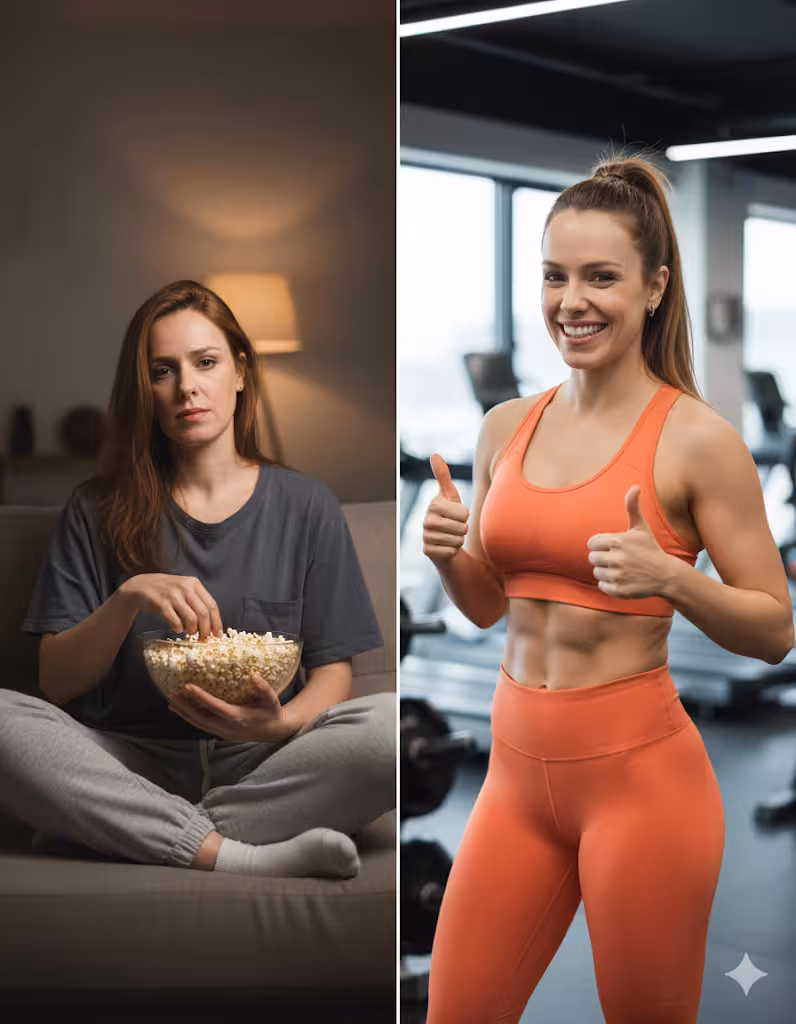 Transformação Patricia Santos - Antes e Depois